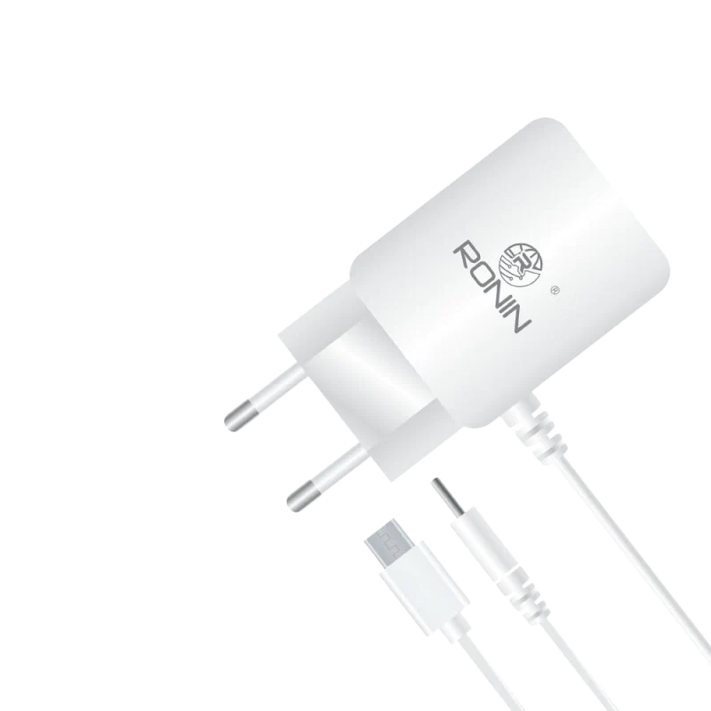 Ronin R-955 Sleek Design Charger 750 mAh with Nokia Cable Ronin R-955 Sleek Design Charger 750 mAh with Nokia Cable